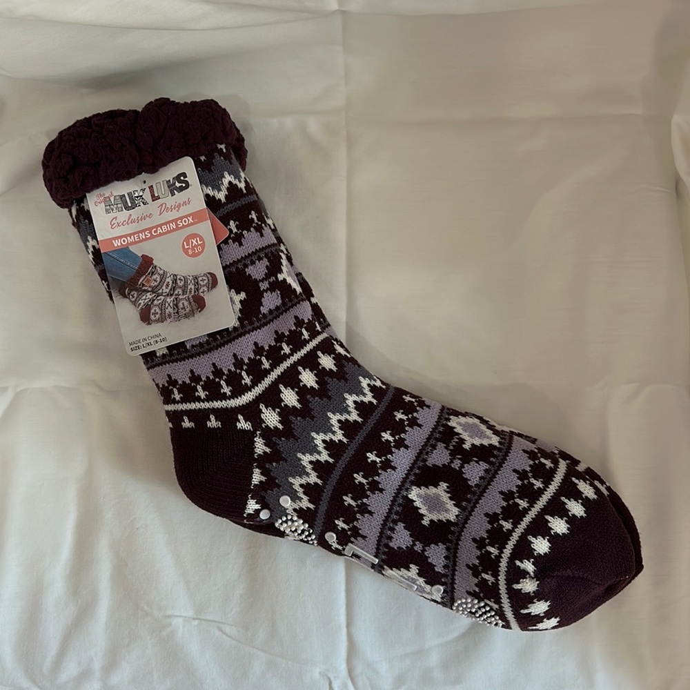 Muk Luke Womens Cabin Sox